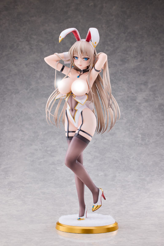 白バニーお姉さん Illustrated by sakiyamama 1/4 完成品フィギュア 豪華版[Partylook]