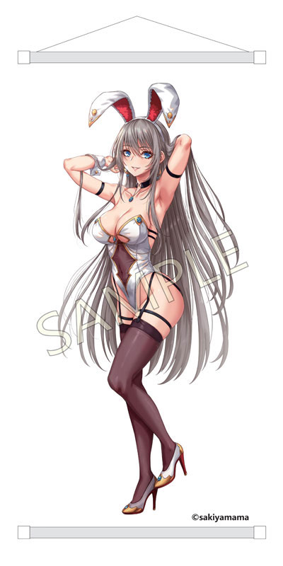 白バニーお姉さん Illustrated by sakiyamama 1/4 完成品フィギュア 豪華版[Partylook]