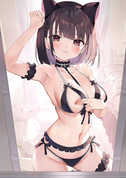 【ポイント20倍】【限定販売】【特典】がおう 鏡の前でポーズ 「あやかちゃん」 1/6 完成品フィギュア