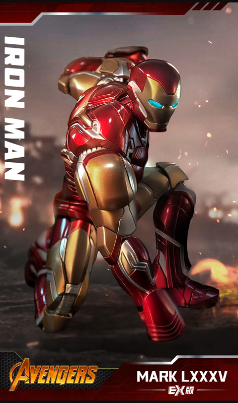 Marvel(マーベル)Marvel heroes-Championclass-CC-01 Iron Man MK85 EX プラスチックキット(EX版)