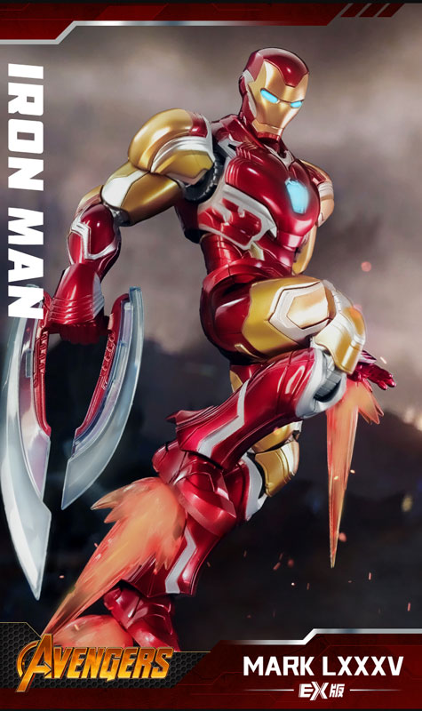 Marvel(マーベル)Marvel heroes-Championclass-CC-01 Iron Man MK85 EX プラスチックキット(EX版)