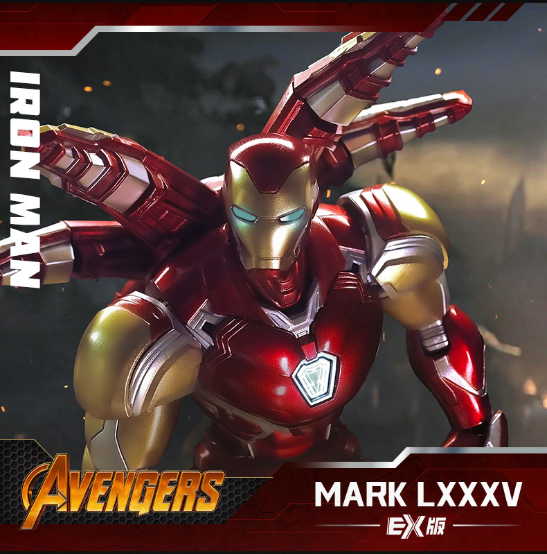 Marvel(マーベル)Marvel heroes-Championclass-CC-01 Iron Man MK85 EX プラスチックキット(EX版)