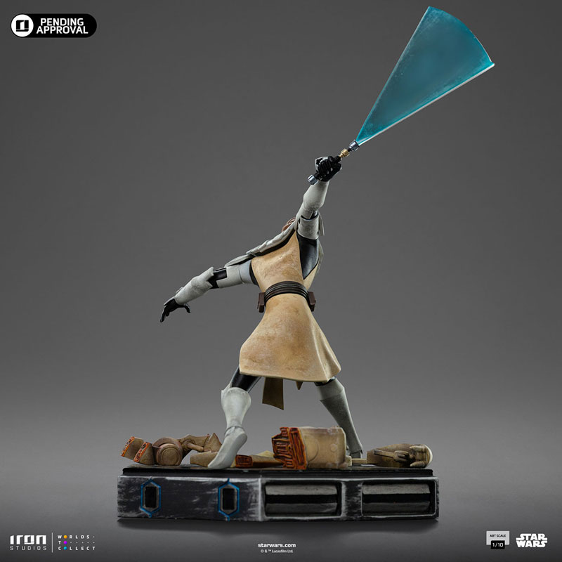 スター・ウォーズ スタチュー アートスケール 1/10 オビ=ワン・ケノービ[アニメ『クローン・ウォーズ』]