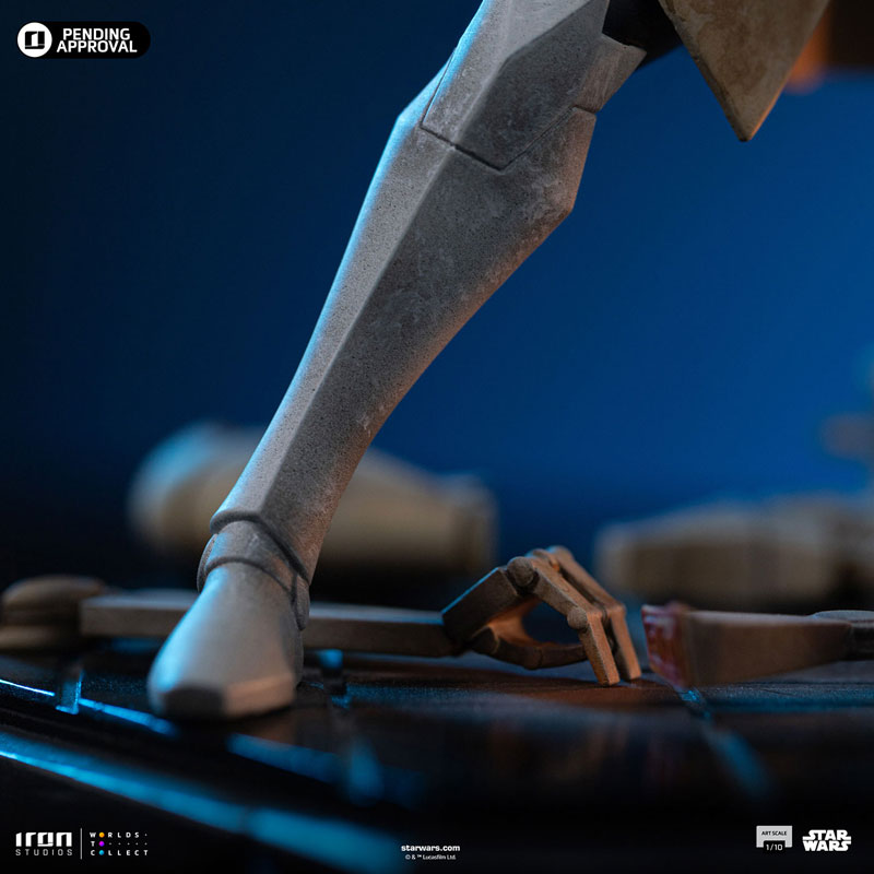 スター・ウォーズ スタチュー アートスケール 1/10 オビ=ワン・ケノービ[アニメ『クローン・ウォーズ』]