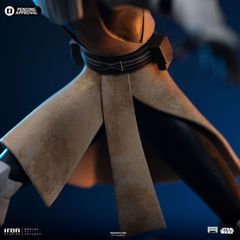 スター・ウォーズ スタチュー アートスケール 1/10 オビ=ワン・ケノービ[アニメ『クローン・ウォーズ』]