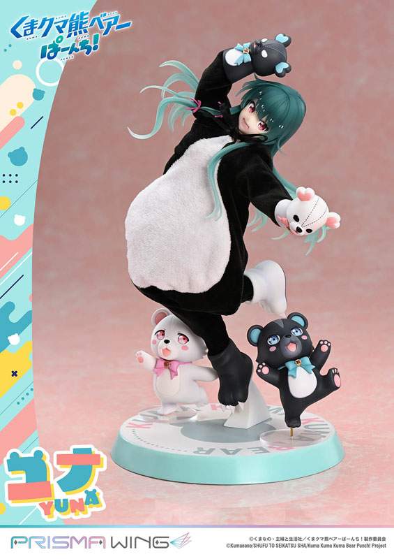 PRISMA WING くまクマ熊ベアーぱーんち！ ユナ 1/7 スケール 完成品フィギュア