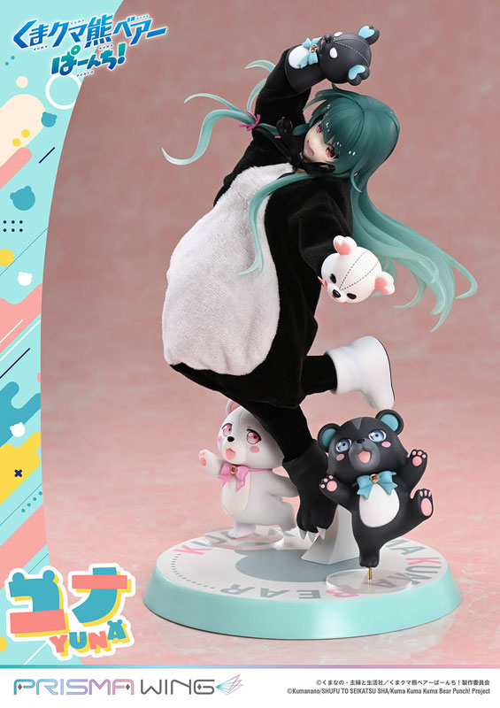 PRISMA WING くまクマ熊ベアーぱーんち！ ユナ 1/7 スケール 完成品フィギュア