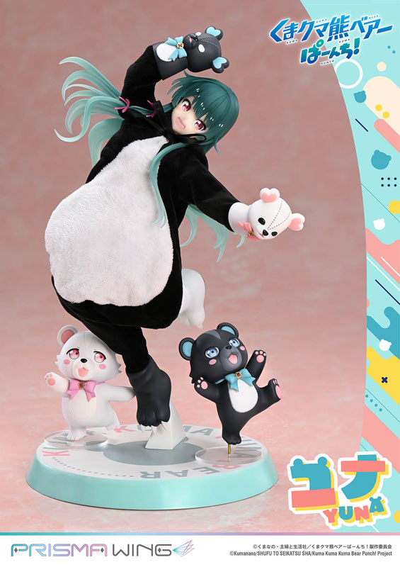 PRISMA WING くまクマ熊ベアーぱーんち！ ユナ 1/7 スケール 完成品フィギュア