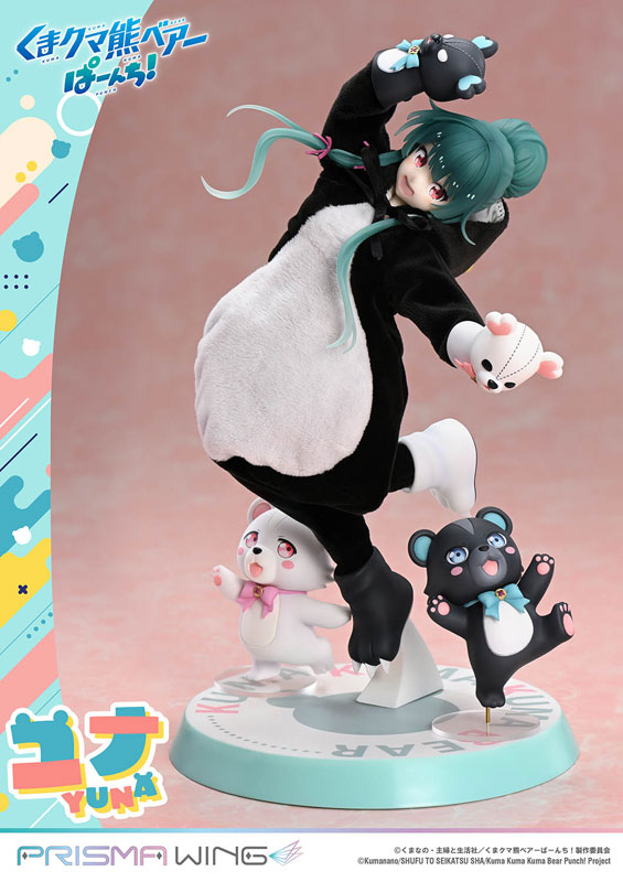 PRISMA WING くまクマ熊ベアーぱーんち！ ユナ 1/7 スケール 完成品フィギュア