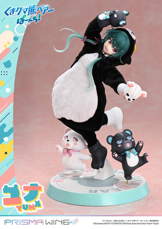 PRISMA WING くまクマ熊ベアーぱーんち！ ユナ 1/7 スケール 完成品フィギュア