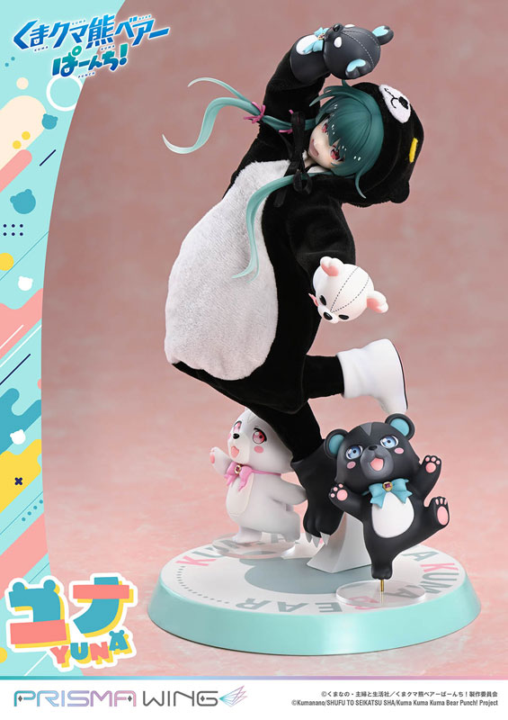 PRISMA WING くまクマ熊ベアーぱーんち！ ユナ 1/7 スケール 完成品フィギュア