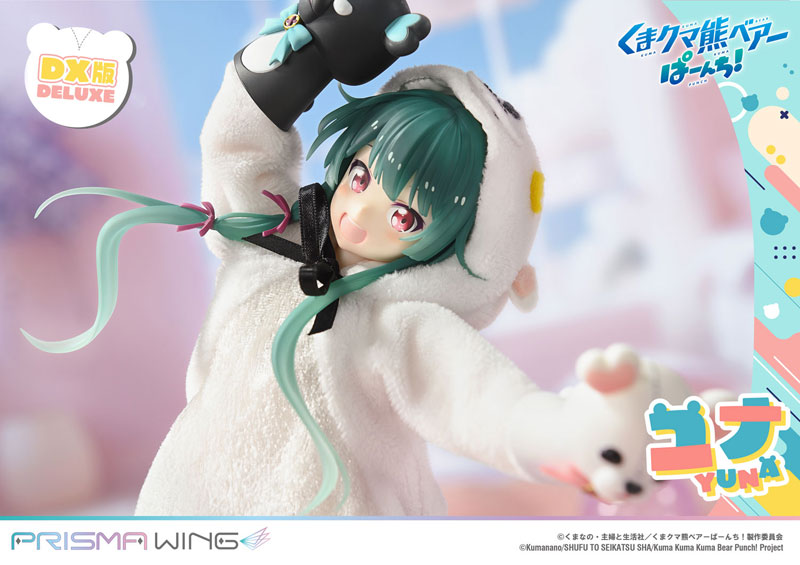 PRISMA WING くまクマ熊ベアーぱーんち！ ユナ DX版 1/7 スケール 完成品フィギュア