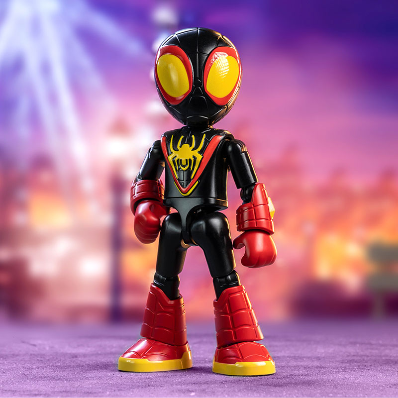 Spidey and His Amazing Friends(スパイディとすごいなかまたち)- Spidey AL03 Miles Web-Spinners Suits プラスチックキット