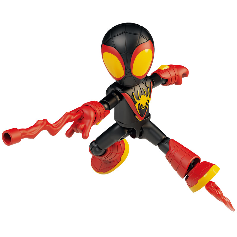 Spidey and His Amazing Friends(スパイディとすごいなかまたち)- Spidey AL03 Miles Web-Spinners Suits プラスチックキット