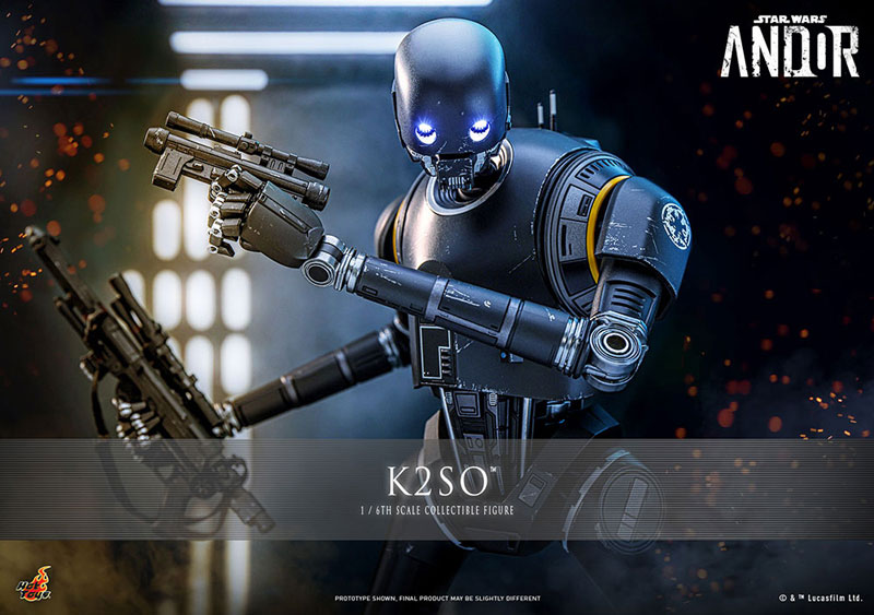 テレビ・マスターピース スター・ウォーズ:キャシアン・アンドー 1/6 K-2SO 画像 2