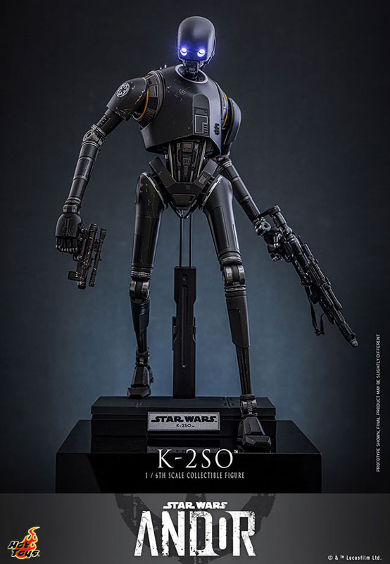 テレビ・マスターピース スター・ウォーズ:キャシアン・アンドー 1/6 K-2SO 画像 3