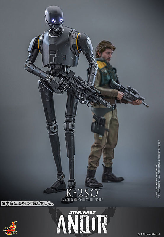 テレビ・マスターピース スター・ウォーズ:キャシアン・アンドー 1/6 K-2SO 画像 8