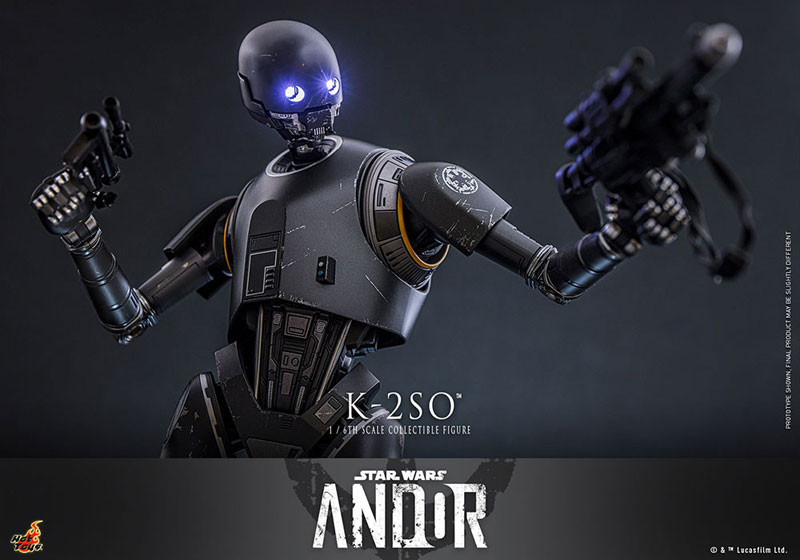 テレビ・マスターピース スター・ウォーズ:キャシアン・アンドー 1/6 K-2SO 画像 10