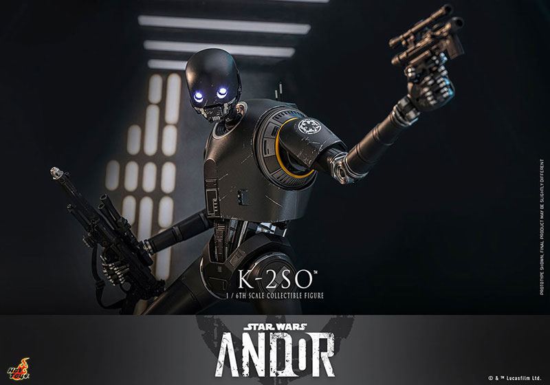 テレビ・マスターピース スター・ウォーズ:キャシアン・アンドー 1/6 K-2SO 画像 11