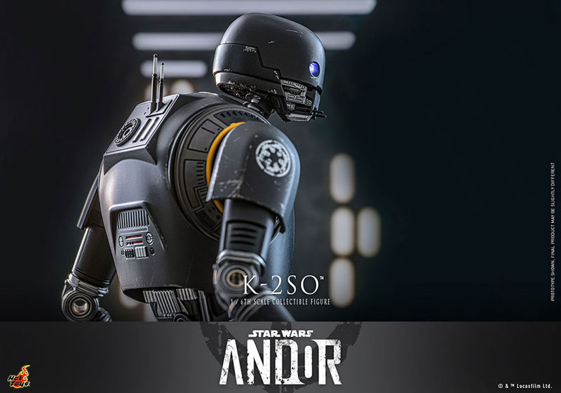 テレビ・マスターピース スター・ウォーズ:キャシアン・アンドー 1/6 K-2SO 画像 17