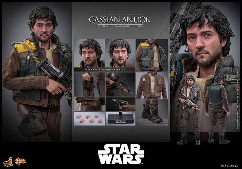 ムービー・マスターピース ローグ・ワン スター・ウォーズ 1/6 キャシアン・アンドー 延期前倒可能性大 画像 19