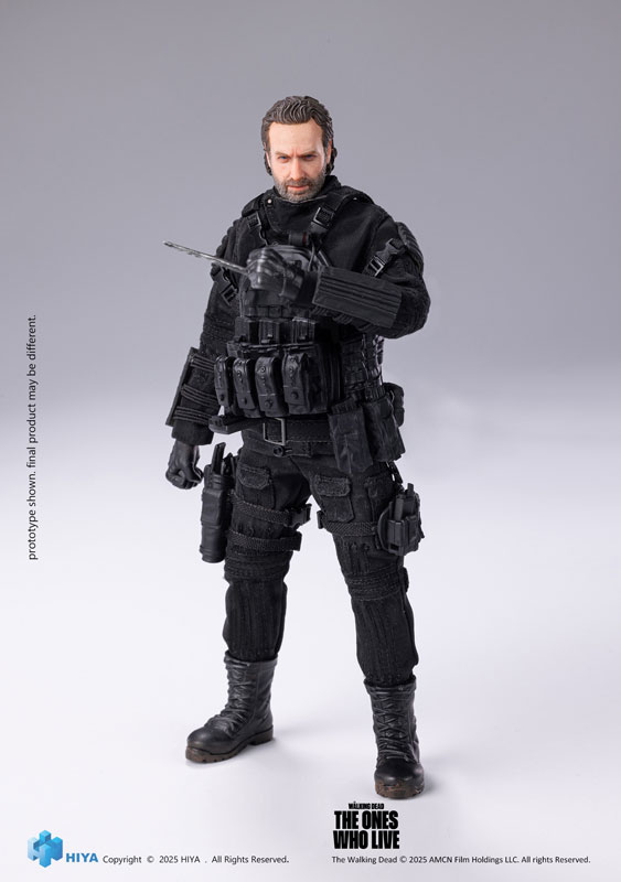 ウォーキング・デッド： ザ・ワンズ・フー・リブ 1/12 アクションフィギュア リック