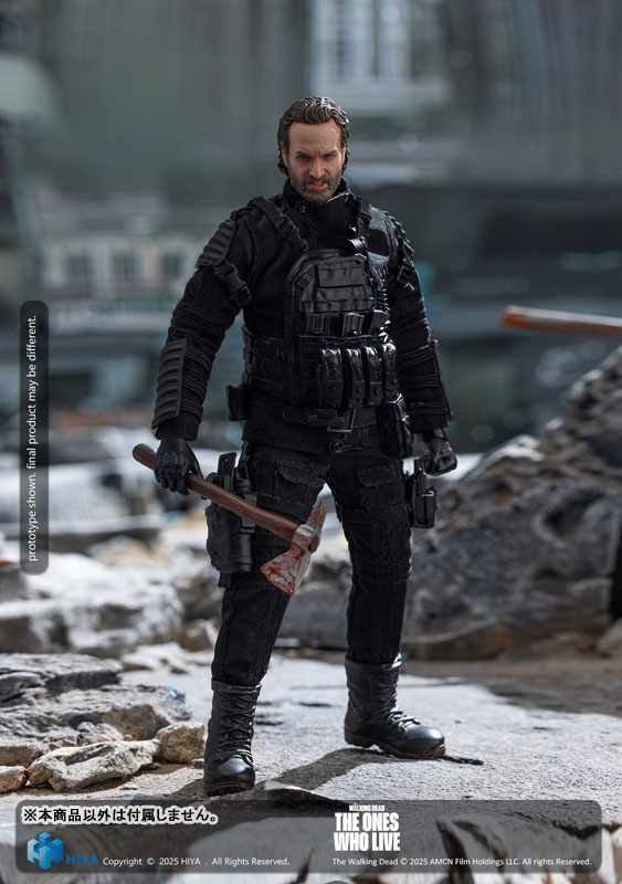 ウォーキング・デッド： ザ・ワンズ・フー・リブ 1/12 アクションフィギュア リック