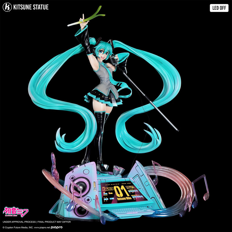 キャラクター・ボーカル・シリーズ01 初音ミク/ 初音ミク designed by KITSUNE STUDIOS 1/6 スタチュー