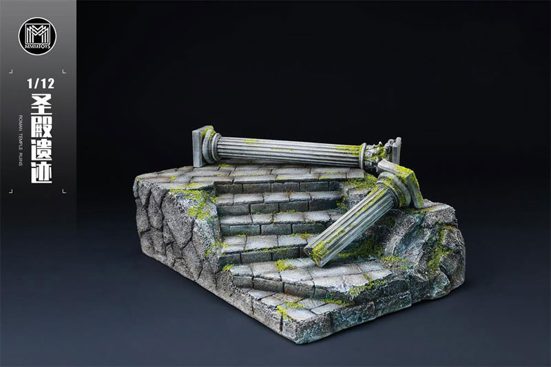 1/12 ローマ神殿遺跡ジオラマベース 1A