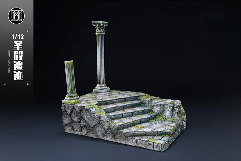 1/12 ローマ神殿遺跡ジオラマベース 1A