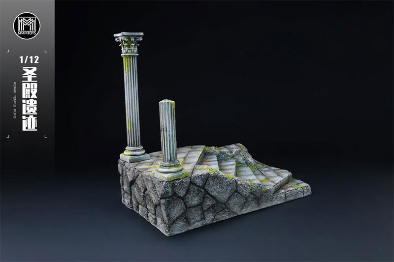 1/12 ローマ神殿遺跡ジオラマベース 1A