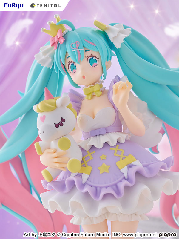 TENITOL 初音ミク 夢かわプリンセス ラベンダーver. 完成品フィギュア