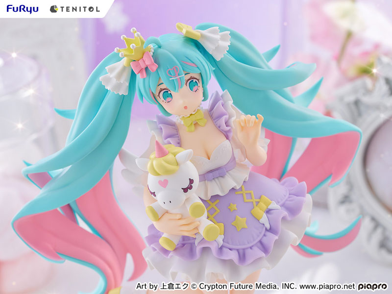 TENITOL 初音ミク 夢かわプリンセス ラベンダーver. 完成品フィギュア