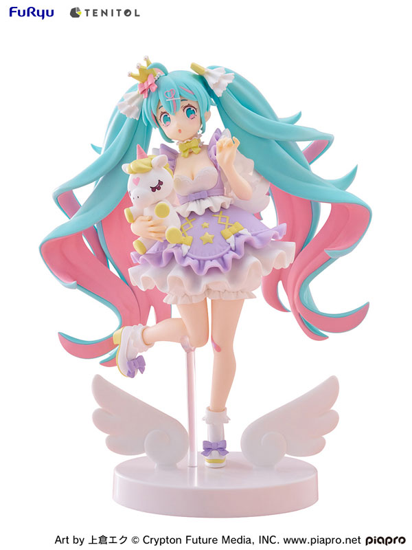 TENITOL 初音ミク 夢かわプリンセス ラベンダーver. 完成品フィギュア