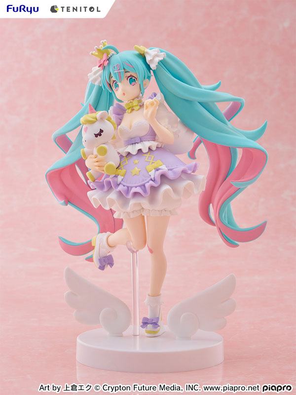 TENITOL 初音ミク 夢かわプリンセス ラベンダーver. 完成品フィギュア