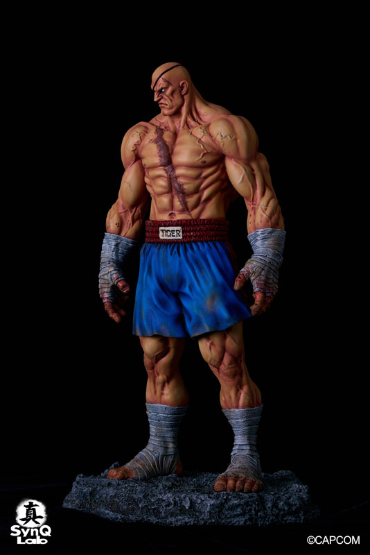 ストリートファイターII/ サガット 1/6 スタチュー