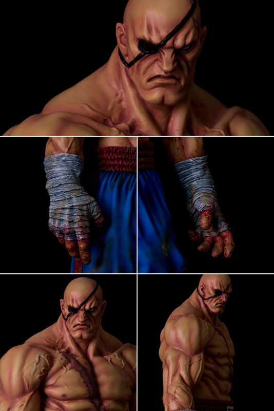 ストリートファイターII/ サガット 1/6 スタチュー