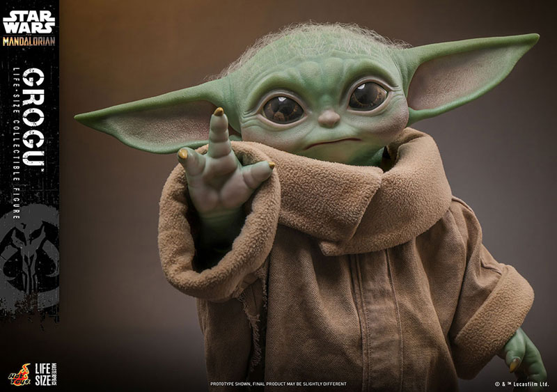 ライフサイズ・マスターピース マンダロリアン 1/1 グローグー キャリーバッグ付き※延期前倒可能性大