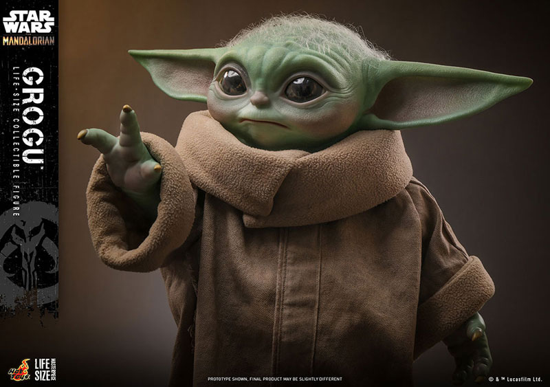ライフサイズ・マスターピース マンダロリアン 1/1 グローグー キャリーバッグ付き※延期前倒可能性大