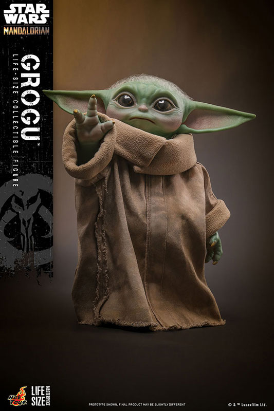 ライフサイズ・マスターピース マンダロリアン 1/1 グローグー キャリーバッグ付き※延期前倒可能性大