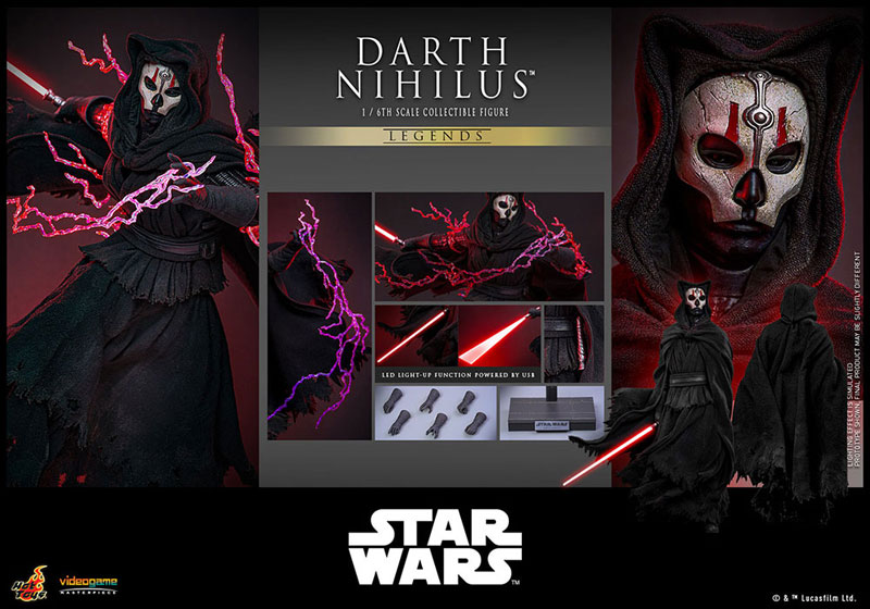 ビデオゲーム・マスターピース『スター・ウォーズ』1/6 ダース・ナイアリス※延期前倒可能性大