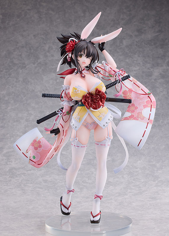 閃乱カグラ 飛鳥 和風バニーVer. 1/4 完成品フィギュア