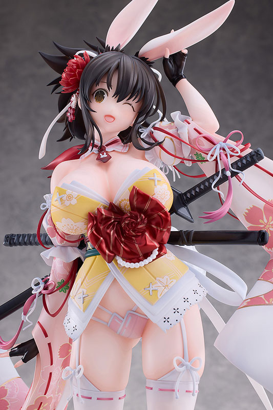 閃乱カグラ 飛鳥 和風バニーVer. 1/4 完成品フィギュア