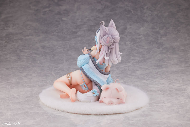 【特典】おやすみおおかみ 灰乃 illustration by へんりいだ 1/6 完成品フィギュア