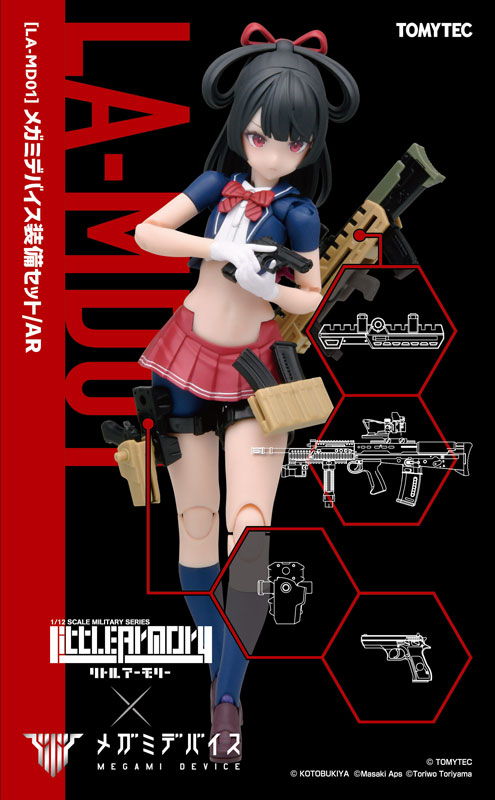 リトルアーモリー [LA-MD01]メガミデバイス装備セット/AR プラモデル