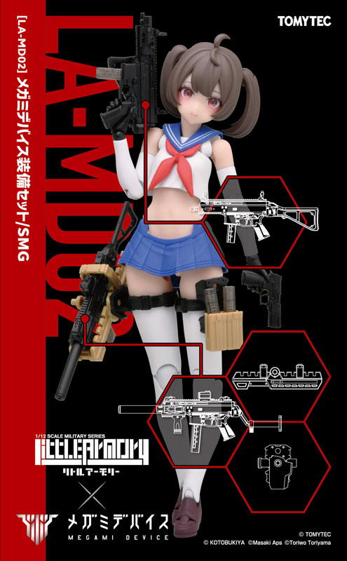 リトルアーモリー [LA-MD02]メガミデバイス装備セット/SMG プラモデル