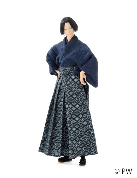 六分の一男子図鑑 袴スタイル・蒼黒 エイト 完成品ドール