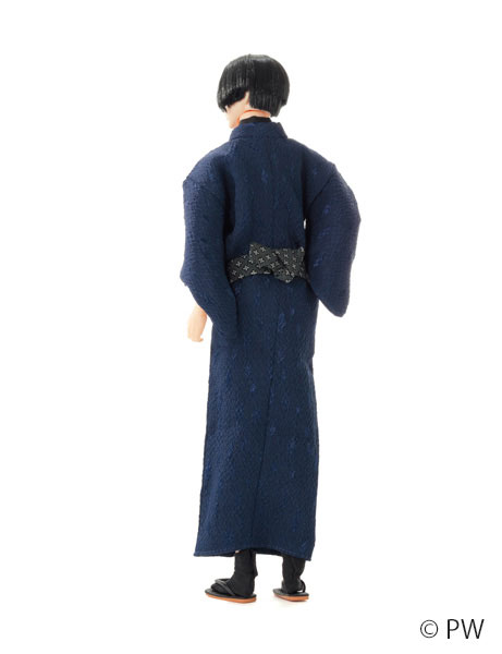 六分の一男子図鑑 袴スタイル・蒼黒 エイト 完成品ドール