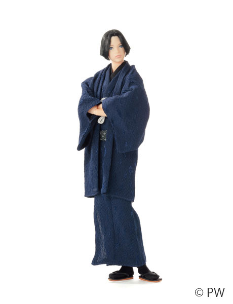 六分の一男子図鑑 袴スタイル・蒼黒 エイト 完成品ドール
