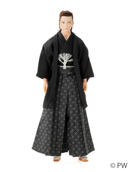 六分の一男子図鑑 袴スタイル・蒼黒 ナイン 完成品ドール